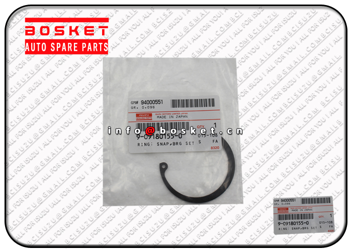 Bearing Set Snap Ring Suitable for ISUZU 6HH1 6SD1 6HK1 9091801550 9-09180155-0
