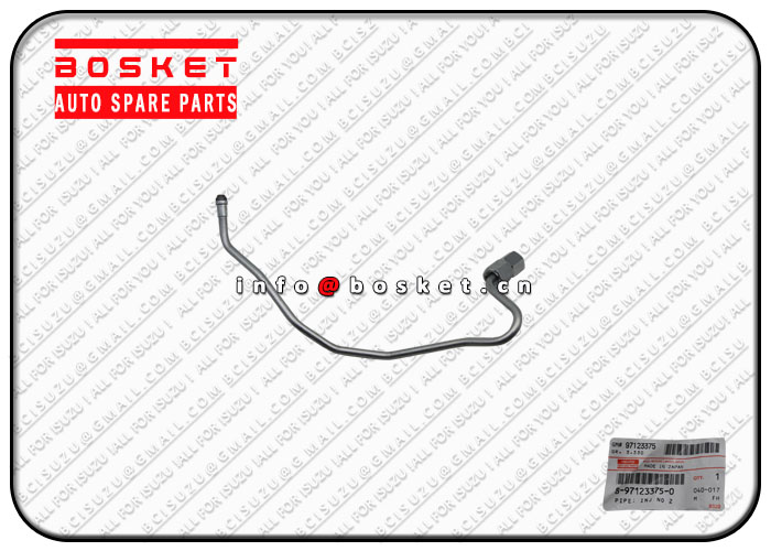 8971233750 8-97123375-0 Injection Number 2 Pipe Suitable for ISUZU 