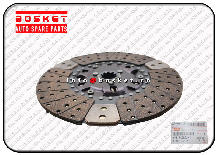 1312408921 1312408760 1-31240892-1 1-31240876-0 Clutch Disc Suitable for ISUZU CXZ81 10PE1