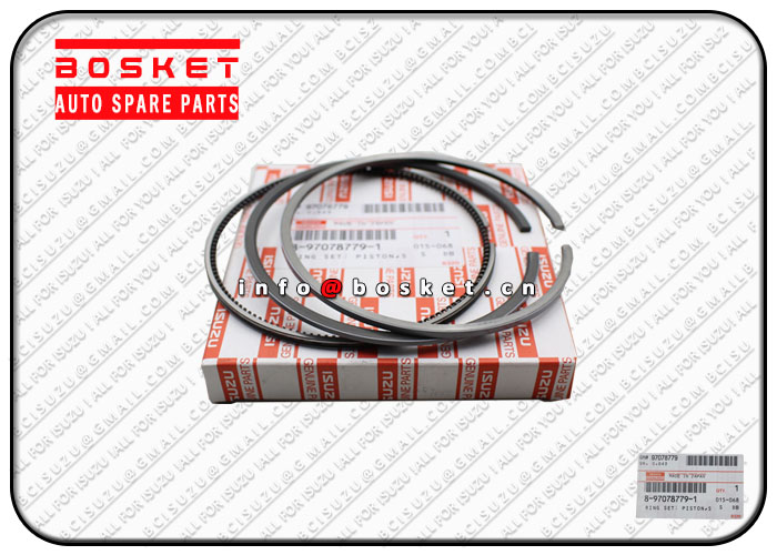 8970787791 8-97078779-1 Standard Piston Ring Set Suitable for ISUZU 4HE1 NKR NPR