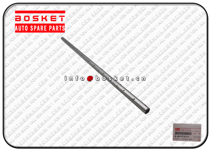 8981917452 8-98191745-2 Rocker Arm Shaft Suitable for ISUZU CYZ52 6WG1T