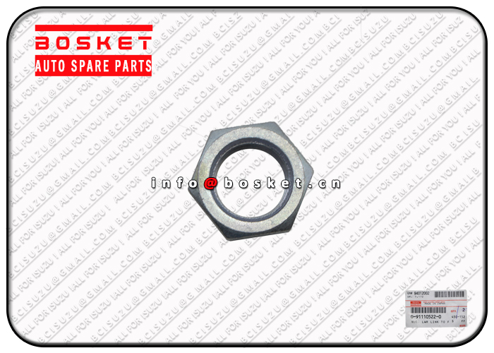 0911105220 Q341B22T13(M221.5) 0-91110522-0 Q341B22T13(M221.5) Lower Link To Front C/MBR Nut Suitable