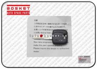 8980551680 8-98055168-0 Black Key Suitable for ISUZU NMR