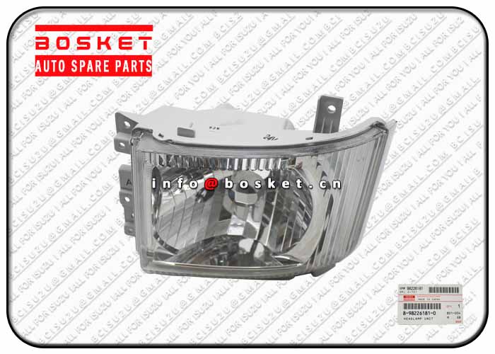 8982261810 8-98226181-0 Headlamp Unit Suitable for ISUZU NMR