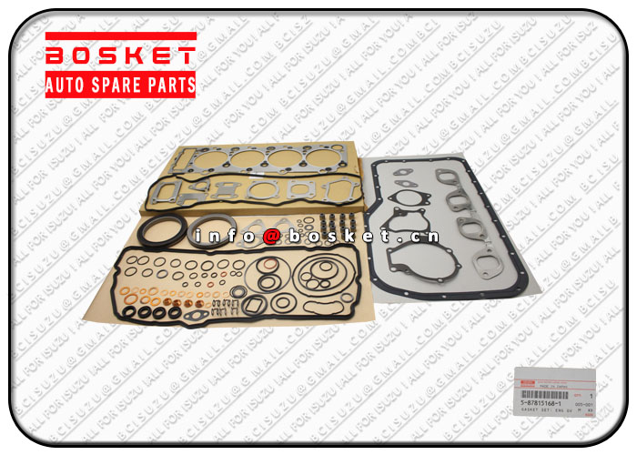 5878151681 5878178060 5-87815168-1 5-87817806-0 Engine Overhaul Gasket Set Suitable for ISUZU 4HK1