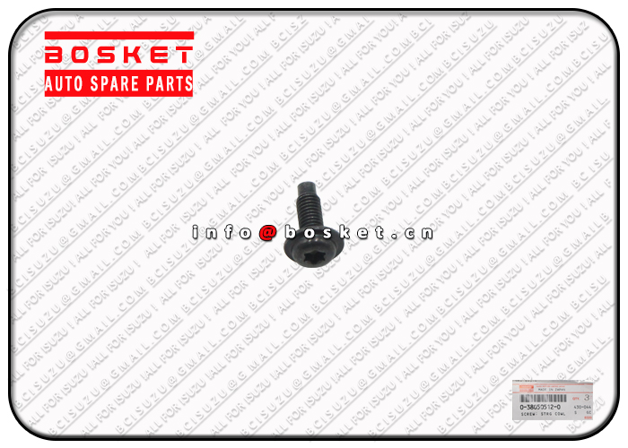 0380505120 3404239-CYZ14 0-38050512-0 3404239-CYZ14 Steering Cowl Screw Suitable for ISUZU VC46