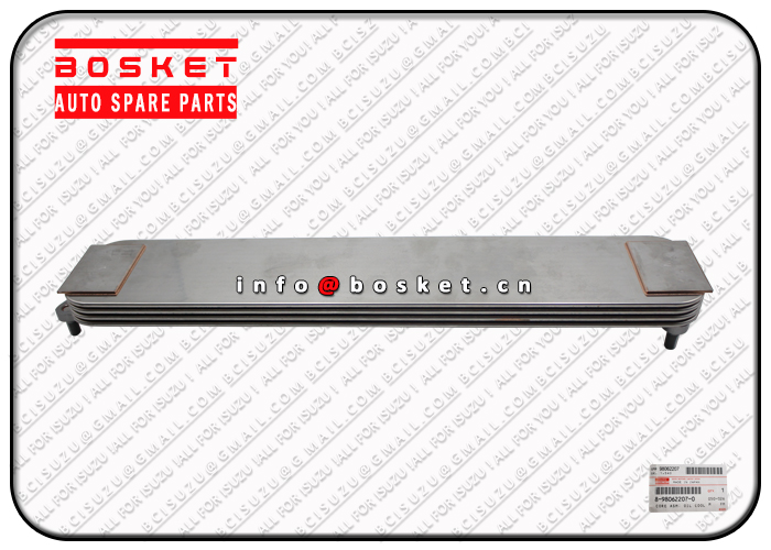 8980622070 8-98062207-0 Oil Cooler Core Assembly Suitable for ISUZU FRR FSR