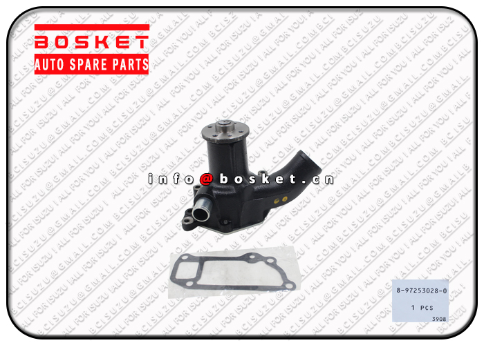 8-97253028-0 8972530280 With Gasket Water Pump Assembly Suitable for ISUZU 6BD1 6BB1 XD
