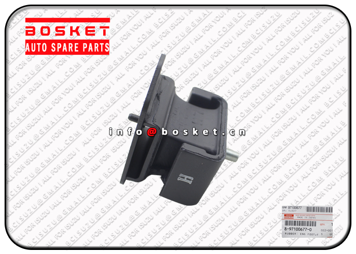 8-97100677-0 8971006770 Front Engine Foot Rubber Suitable for ISUZU NPS 