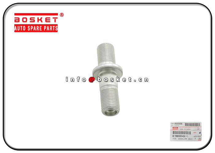 8-98000406-1 8980004061 Rear Axle Wheel Pin Suitable for ISUZU NPR