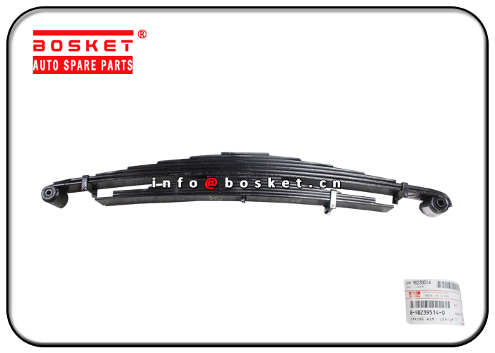 8-98239514-0 8-98079902-0 8982395140 8980799020 Rear Leaf Spring Assembly Suitable for ISUZU 4HK1 NQ