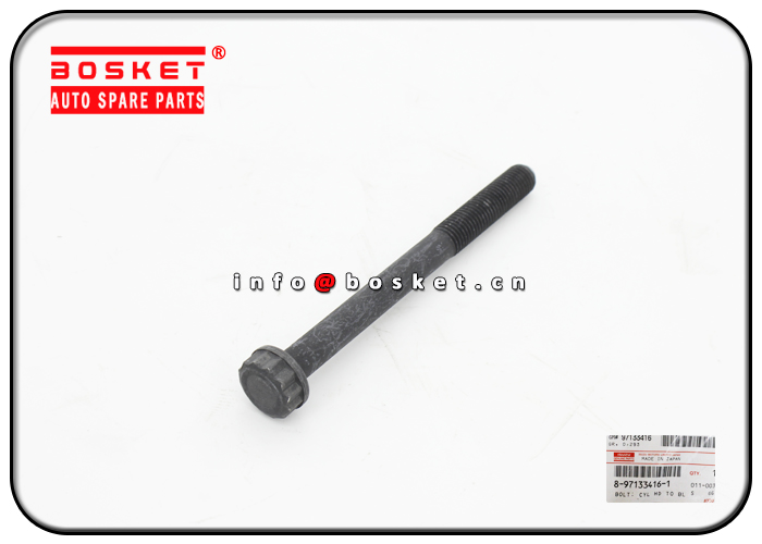8-97133416-1 8971334161 Cylinder Head To Block Bolt Suitable for ISUZU 4JH1 NKR77 