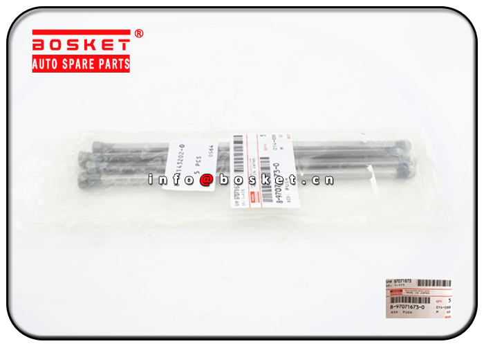 8-97071673-0 8-94143202-0 8970716730 8941432020 Push Rod Suitable for ISUZU 4JH1 4JB1 NKR77 