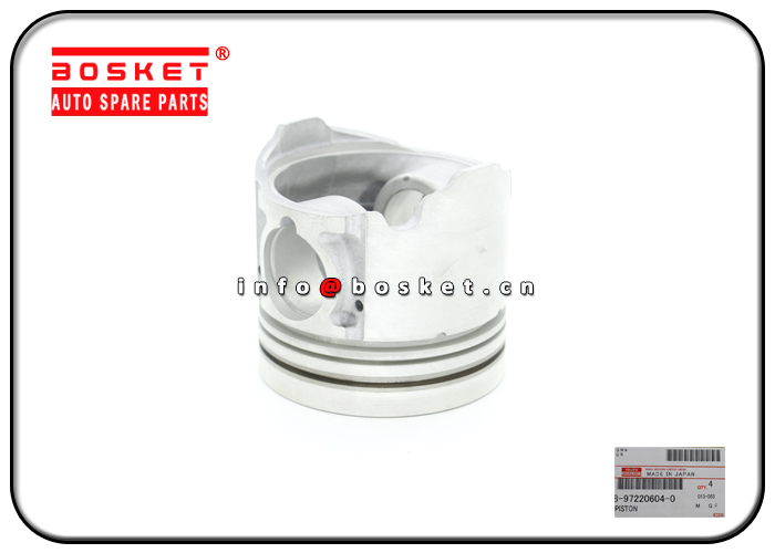 8-97220604-0 8972206040 Piston Suitable for ISUZU 4JG1 XD