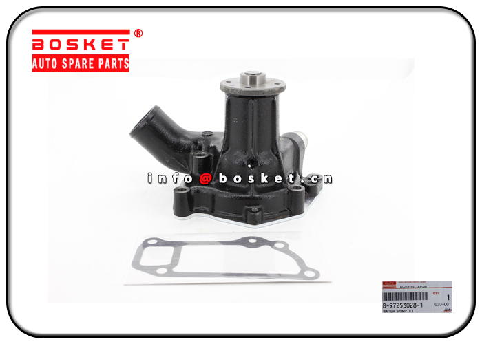 8-97253028-1 8972530281 With Gasket Water Pump Assembly Suitable for ISUZU 4BG1 6BG1