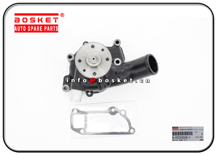 8-97253028-1 8972530281 With Gasket Water Pump Assembly Suitable for ISUZU 4BG1 6BG1