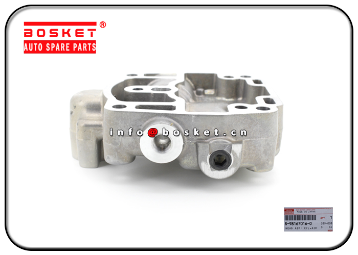 8-98167016-0 1-19110072-0 8981670160 1191100720 Air Compressor Cylinder Head Assembly Suitable for I