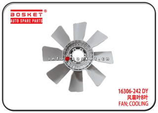1-13660286-1 16306-242 DY 1136602861 16306242 DY Cooling Fan Suitable for ISUZU 6WF1 6WA1 6UZ1 CXZ51