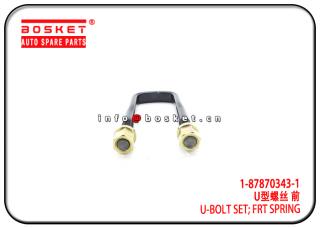 1-87870343-1 1878703431 Front Spring U-Bolt Set Suitable for ISUZU 6WF1 CXZ51K 