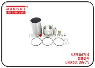 5-87810174-0 5878101740 Engine Cylinder Liner Set Suitable for ISUZU 4JA1T TFR54 