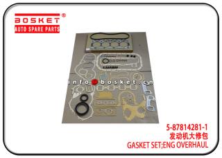 5-87814281-1 5878142811 Engine Overhaul Gasket Set Suitable for ISUZU 4BG1 4BE1 XD