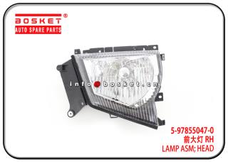 5-97855047-0 5978550470 Head Lamp Assembly Suitable for ISUZU 4KH1 NKR77 