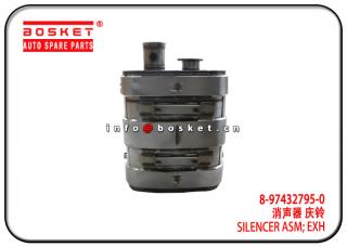 8-97432795-0 8974327950 Exhaust Silencer Assembly Suitable for ISUZU 6WG1 VC61