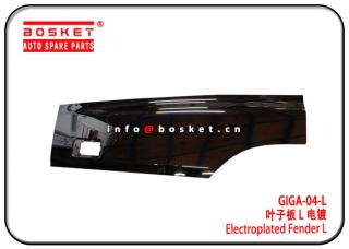 GIGA-04-L GIGA04L Electroplated Fender L Suitable for ISUZU GIGA