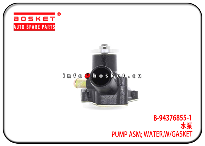 8-94376855-1 J211-0080S 8943768551 J2110080S With Gasket Water Pump Assembly Suitable for ISUZU 4BG1
