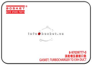 8-97039777-0 8970397770 Turbocharger To Exhaust Duct Gasket Suitable for ISUZU 4HK1 4HG1 NPR 