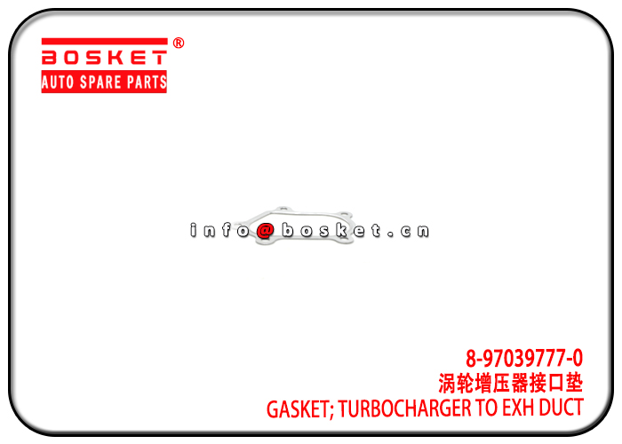 8-97039777-0 8970397770 Turbocharger To Exhaust Duct Gasket Suitable for ISUZU 4HK1 4HG1 NPR 