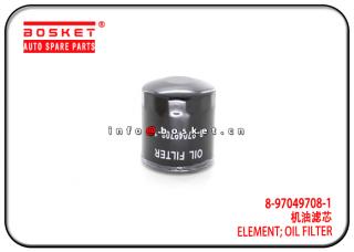 8-97049708-1 5-87610009-BVP 8970497081 587610009BVP Oil Filter Element Suitable for ISUZU 4JA1 TFR54