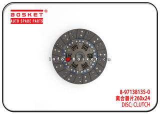 8-97138135-0 ISD-142 8971381350 ISD142 Clutch Disc Suitable for ISUZU 6VD1 UCS25 
