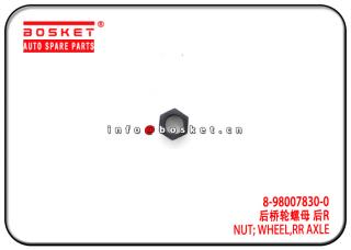 8-98007830-0 8980078300 Rear Axle Wheel Nut Suitable for ISUZU NKR NHR