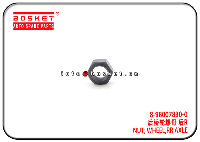 8-98007830-0 8980078300 Rear Axle Wheel Nut Suitable for ISUZU NKR NHR