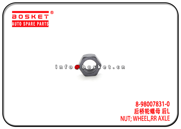 8-98007831-0 8980078310 Rear Axle Wheel Nut Suitable for ISUZU NKR NHR