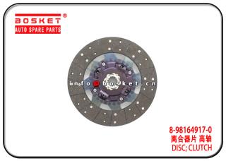 8-98164917-0 5-87610092-BVP 8981649170 587610092BVP Clutch Disc Suitable for ISUZU NPR 700P 