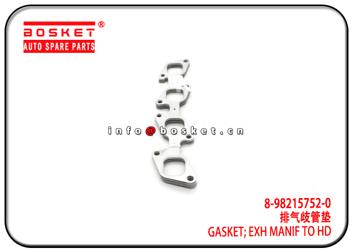 8-98215752-0 8-97356028-2 8982157520 8973560282 Exhaust To Head Gasket Suitable for ISUZU 4JJ1T NLR8