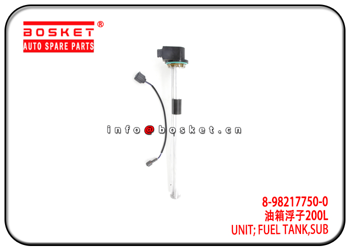 8-98217750-0 1-83141131-0 8982177500 1831411310 Sub Fuel Tank Unit Suitable for ISUZU 10PE1 CXZ81K 