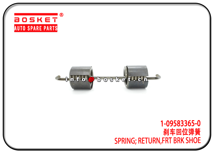 1-09583365-0 1095833650 Front Brake Shoe Return Spring Suitable for ISUZU 6U CXA05 LV477 