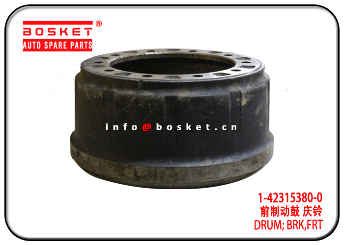 1-42315380-0 3501711-CEZ14 1423153800 3501711CEZ14 Front Brake Drum Suitable for ISUZU VC46 EXR