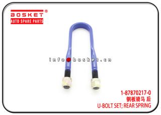 1-87870217-0 1878702170 Rear Spring U-Bolt Set Suitable for ISUZU CXZ51 