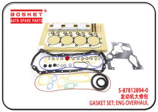 5-87812894-0 5878128940 Engine Overhaul Gasket Set Suitable for ISUZU 4JB1 NKR55 