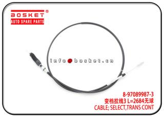 8-97089987-3 8970899873 Transmission Control Select Cable Suitable for ISUZU 4JB1 MSB5M NKR55 