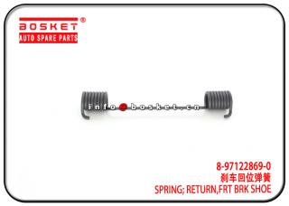 8-97122869-0 8971228690 Front Brake Shoe Return Spring Suitable for Mexico Market 4HK1 700P 