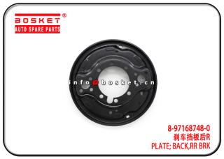 8-97168748-0 8971687480 Rear Brake Back Plate Suitable for ISUZU 4HK1 NPR 