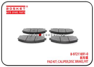 8-97211691-0 8972116910 Front Disc Brake Caliper Pad Kit Suitable for ISUZU 4HG1 NPR