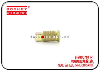 8-98007811-1 8980078111 Rear Axle Inner Wheel Nut Suitable for ISUZU 4HG1 NPR71 
