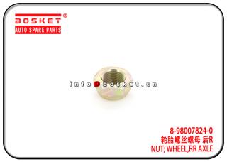 8-98007824-0 8-94365145-0 8980078240 8943651450 Rear Axle Wheel Nut Suitable for ISUZU 4HG1 NPR71 