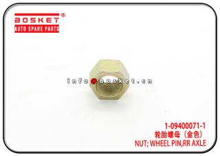 1-09400071-1 1094000711 Rear Axle Wheel Pin Nut Suitable for ISUZU 10PE1 CXZ81 VC46